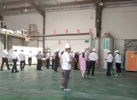 湖南省人大黨委會(huì)黨組副書(shū)記、副主任謝建輝調(diào)研蒞臨錦勝科技開(kāi)展立法調(diào)研
